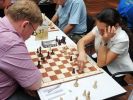 Alexandra Kosteniuk lost only to ex-FIDE champion Uzbek GM Rustam Kasimdzhanov.