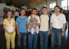 My family together with Olympic Champions Andrei Volokitin, Sergey Karjakin, Alexander Moiseenko.