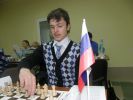 Vladimir Fedoseev will have great chess results! Being so much concentrated on chess that he doesn't notice his tie is put from another side - that is the sign of outstanding talent!